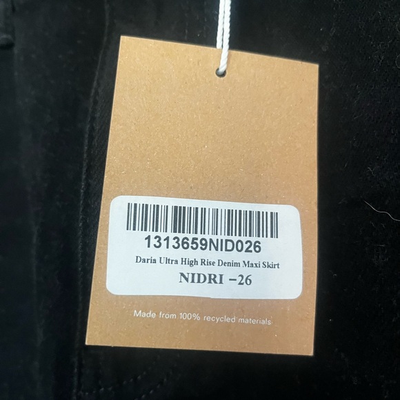 Reformation High Rise Denim Maxi Skirt - Picture 6 of 9